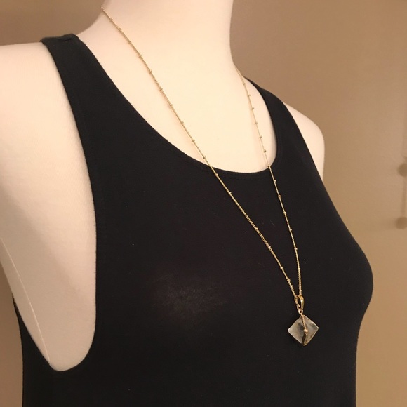 Last 1! 🌟HP🌟Boho Fluorite Crystal Necklace - Picture 4 of 5